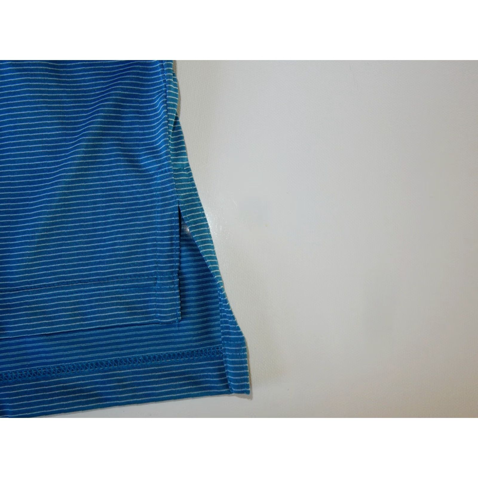 Peter Millar Peter Millar Polo Shirt Men's Size XXL Short Sleeve Summer Comfort Outback Pro Am Blue Polyester Striped Size US XXL / EU 58 / 5 - 3 Thumbnail