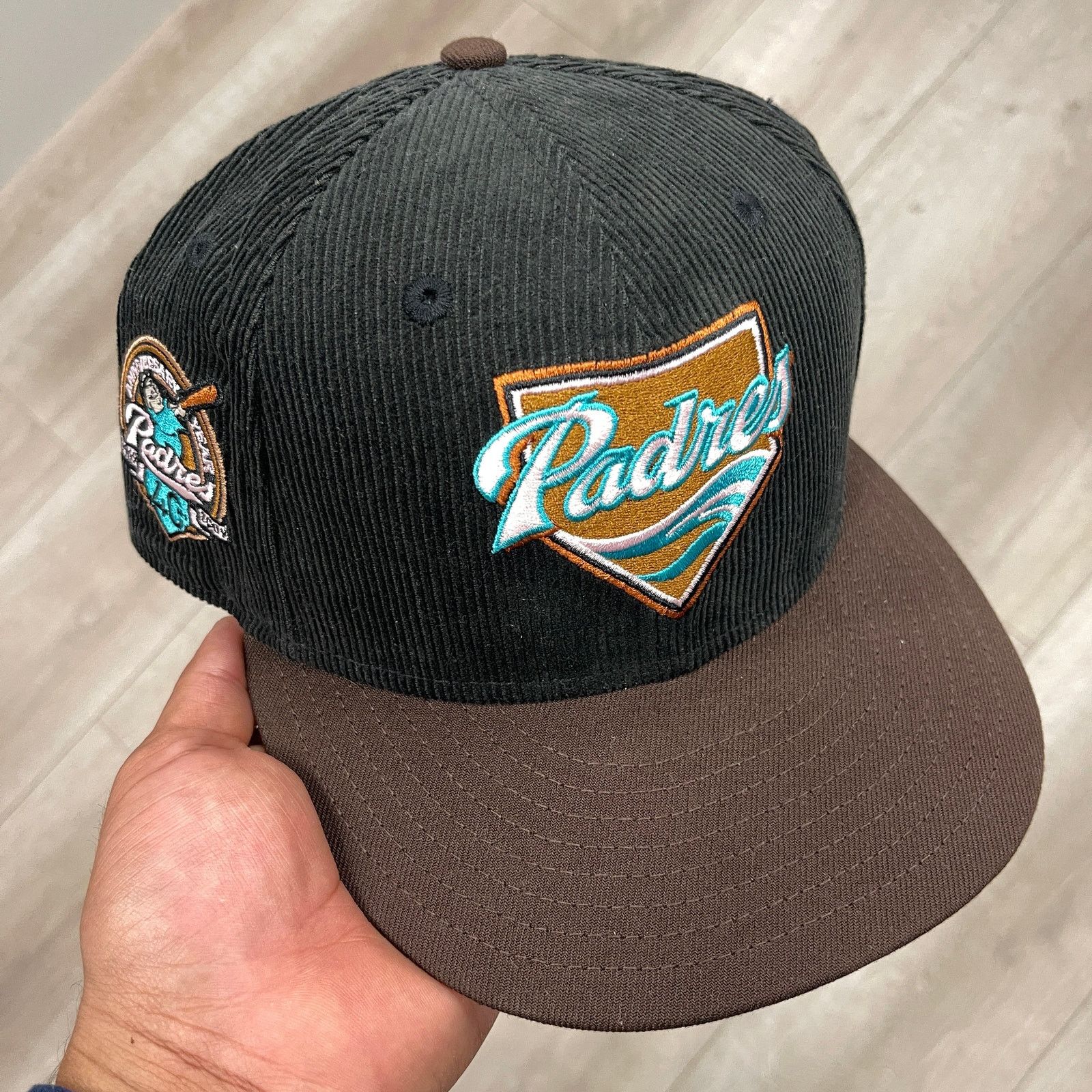 New Era San Diego Padres Brown 40th Anniversary New Era Hat 7 1/4 Size ONE SIZE - 1 Thumbnail