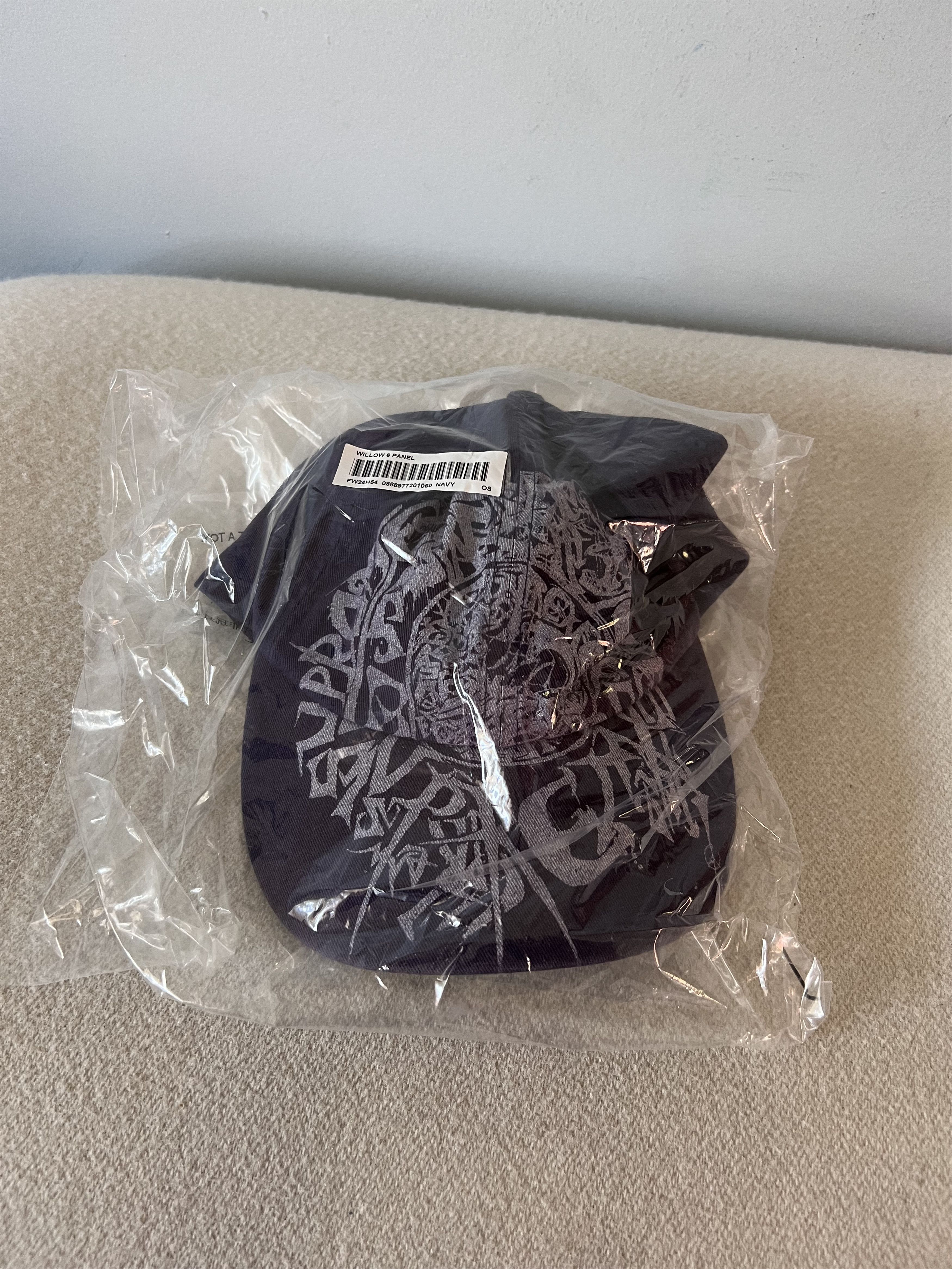 Supreme Supreme Liberty 6-Panel Hat in Navy Size ONE SIZE - 2 Thumbnail