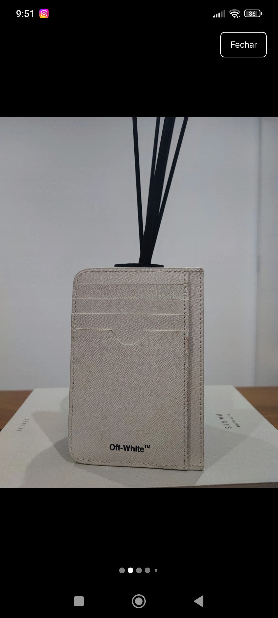 Off-White off white permanent collection card holder Size ONE SIZE - 2 Thumbnail