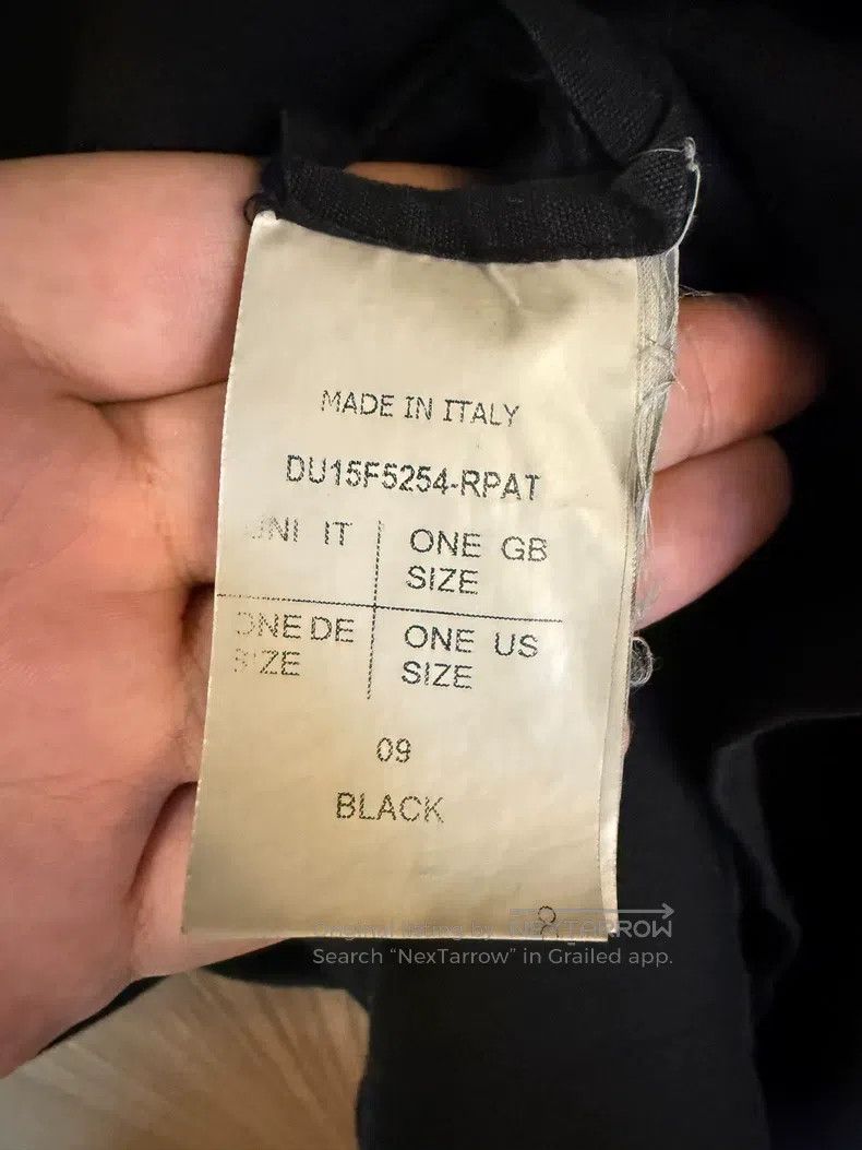Rick Owens RICK OWENS Skirted short sleeve Size US M / EU 48-50 / 2 - 3 Thumbnail