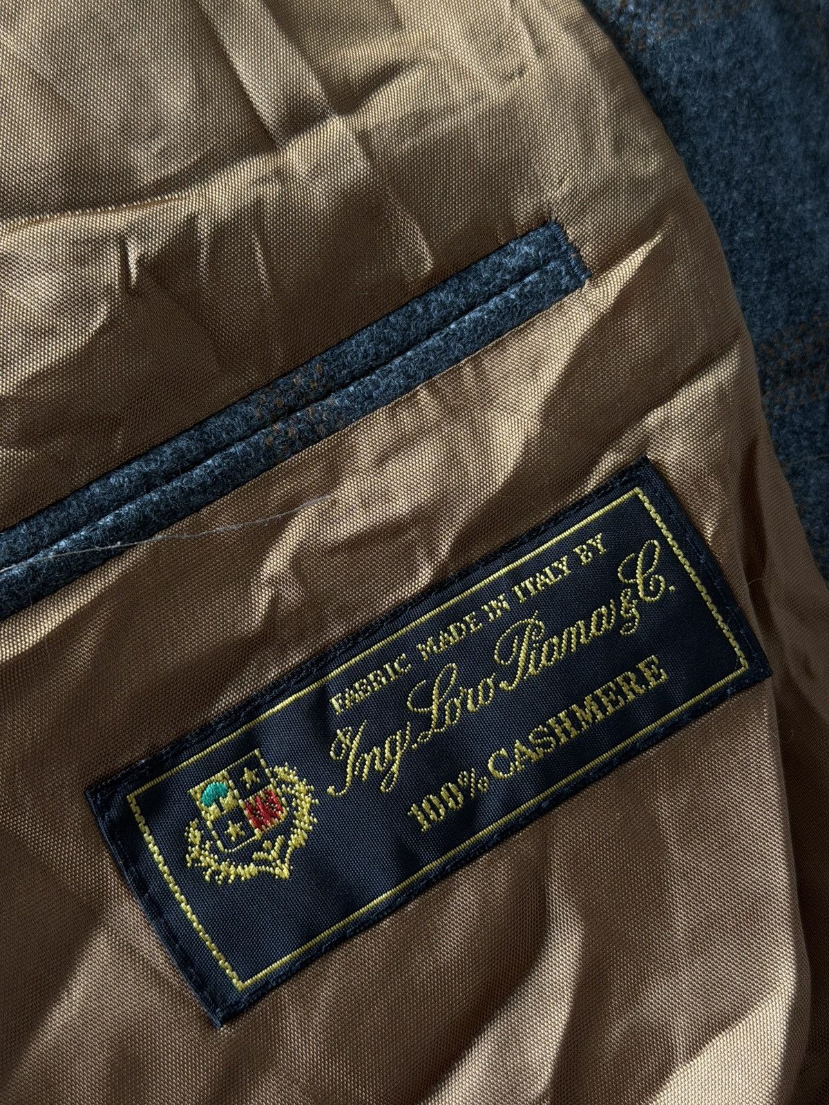 Loro Piana Loro Piana Ing 100% Cashmere Italy Made Luxury Blazer Size 46R - 6 Thumbnail