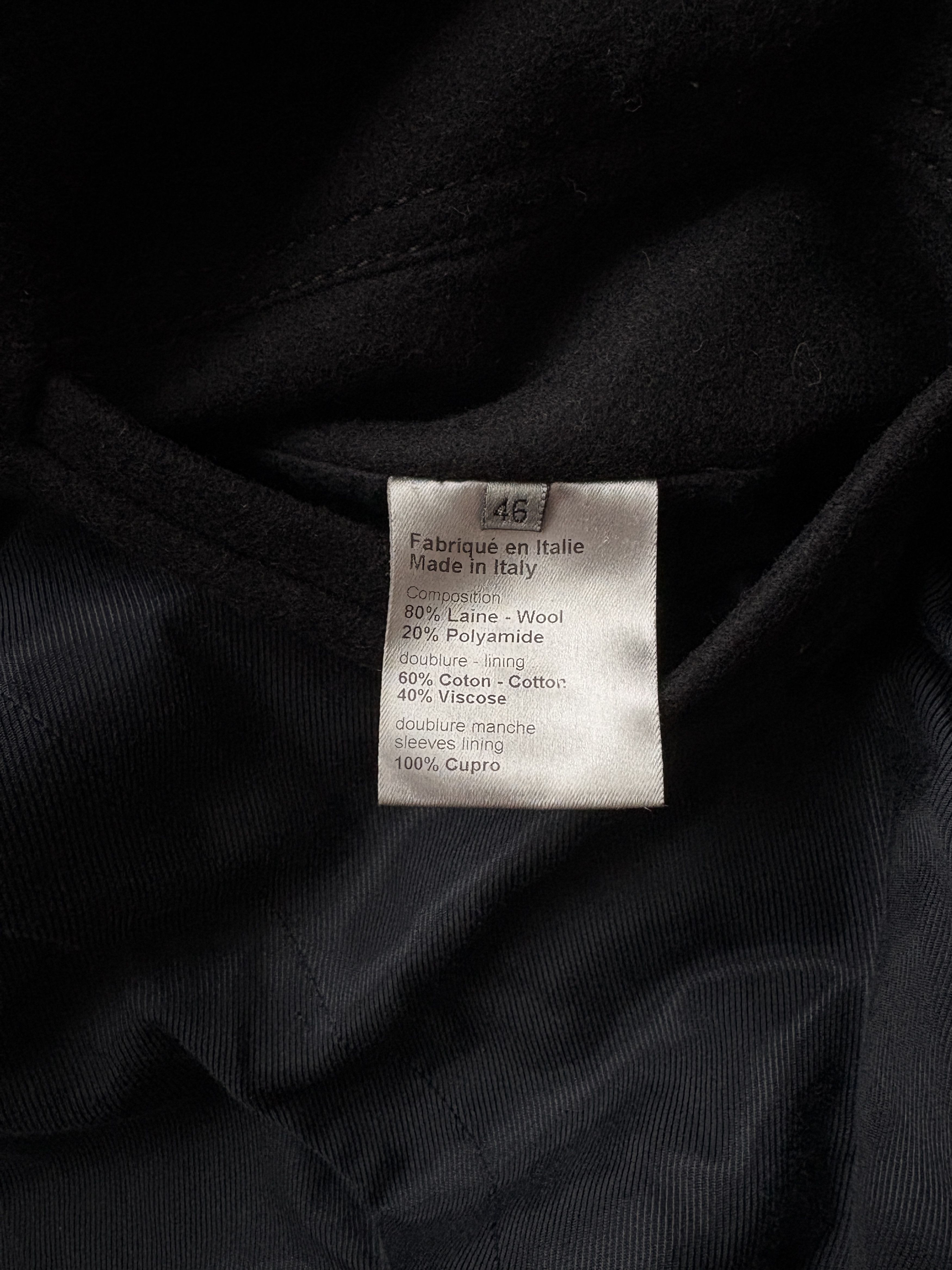 Dior ⚡️QUICK SALE⚡️2008 Dior KVA Black Duffle Coat with Hood Size US S / EU 44-46 / 1 - 4 Thumbnail