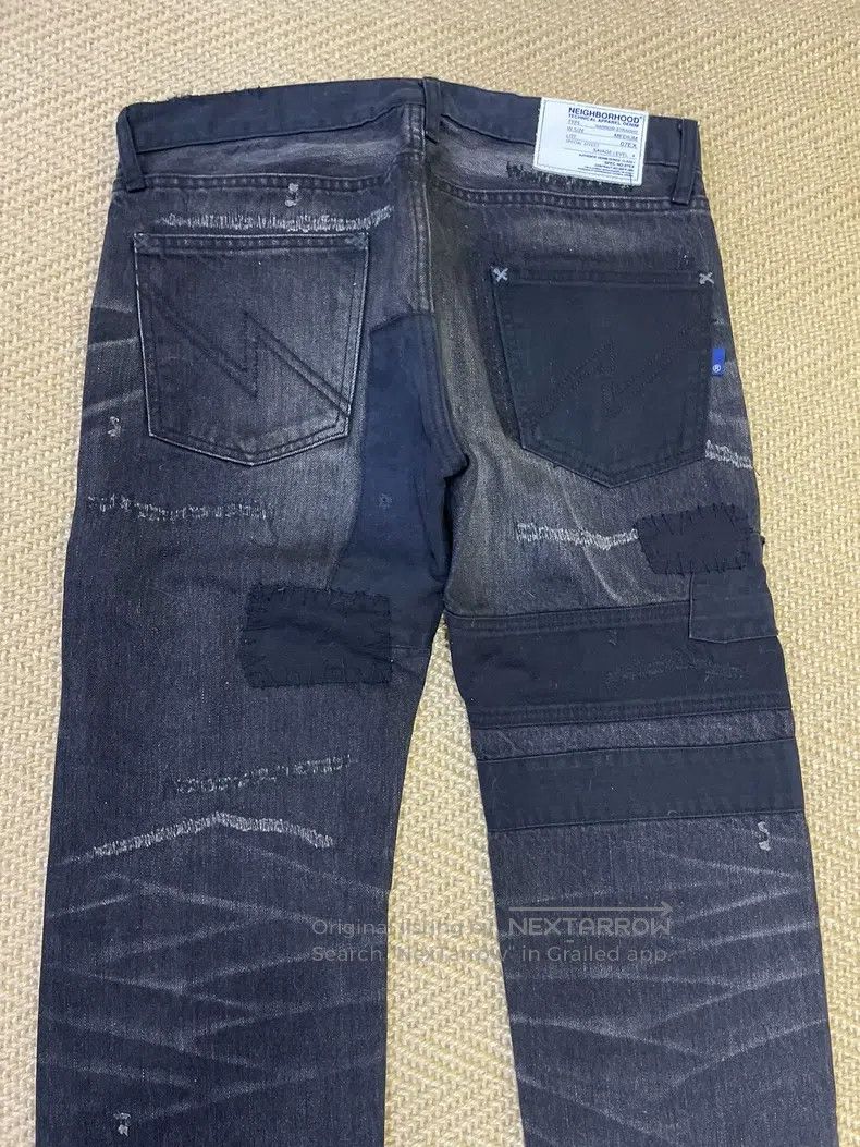 Neighborhood Neighborhood size M Black Soul Cow King Knitted Patch Jean Size US 27 - 4 Thumbnail