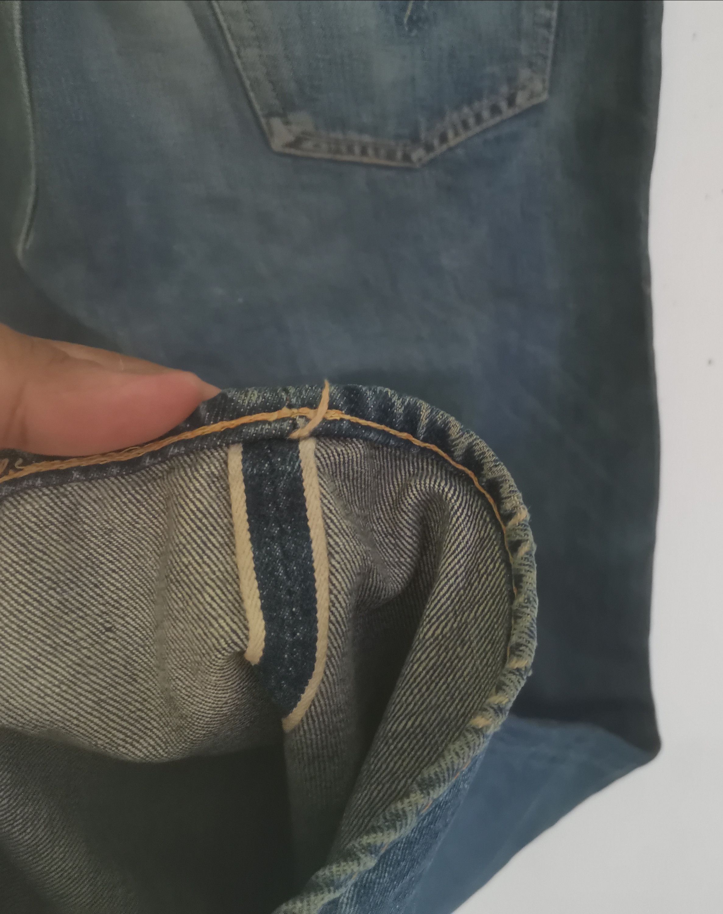 Vintage Rare vintage 50s Levi's 501xx stemp button J Size US 31 - 7 Thumbnail