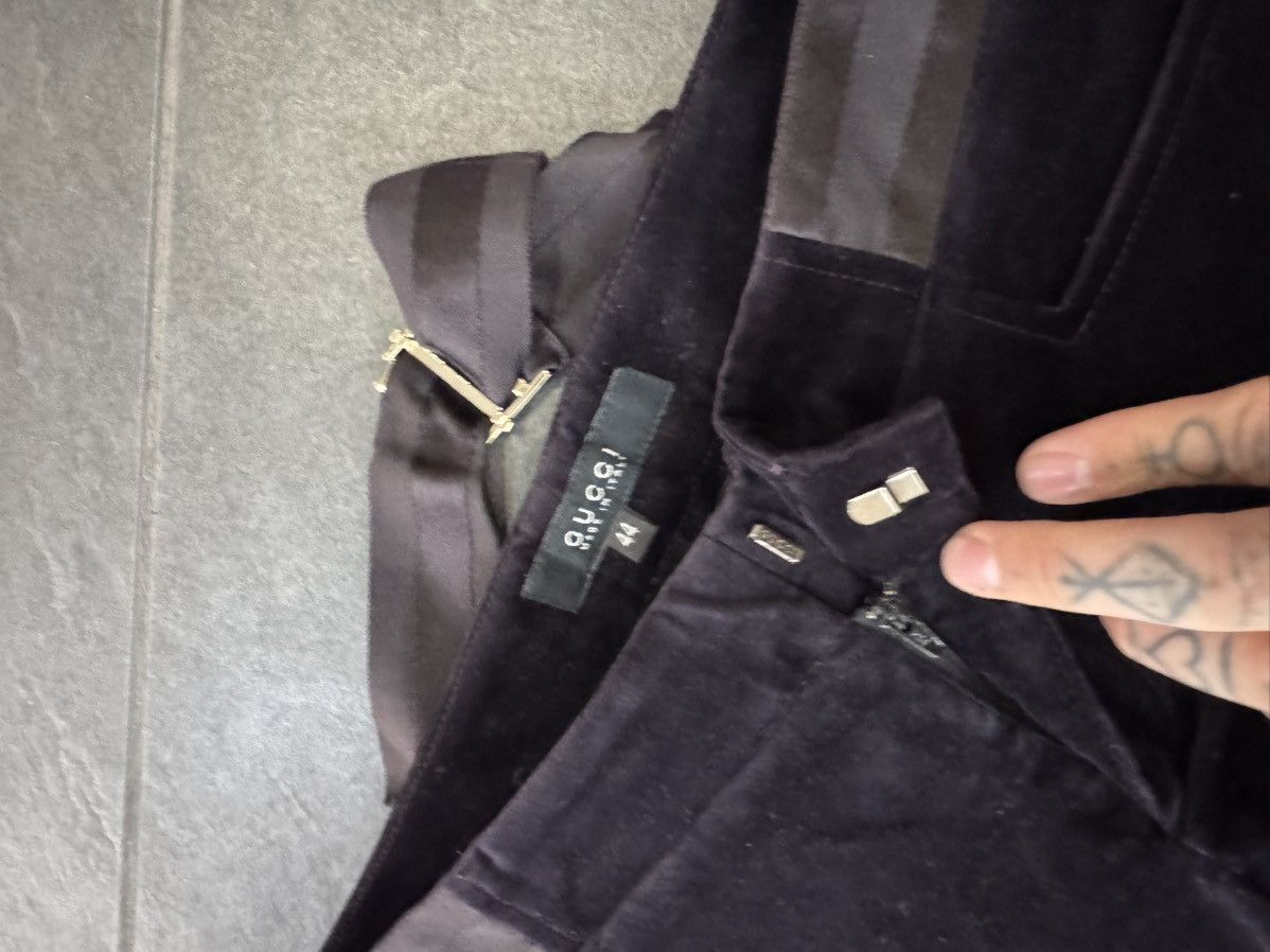Gucci Gucci by Tom Ford velvet bootcut pants Size 30" / US 8 / IT 44 - 10 Thumbnail