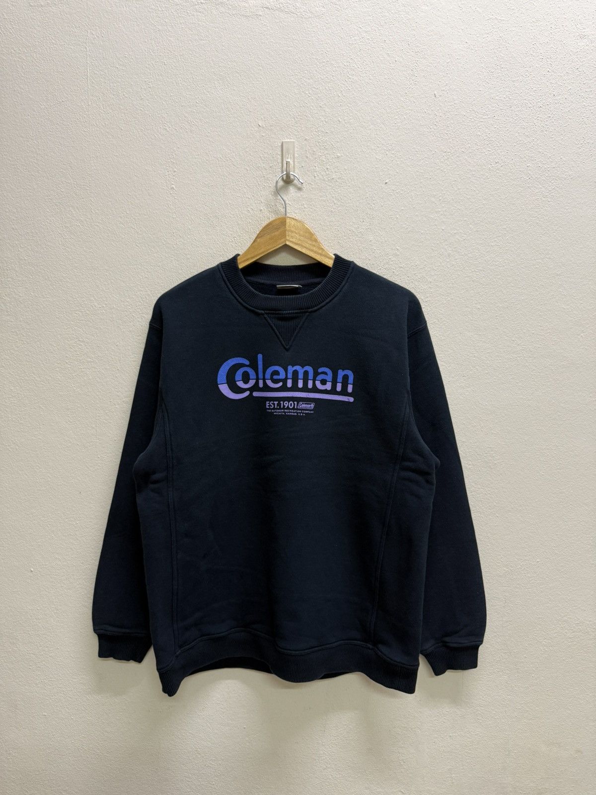 Coleman Vintage Y2k Coleman Biglogo Crewneck Sweatshirt Size US L / EU 52-54 / 3 - 18 Thumbnail