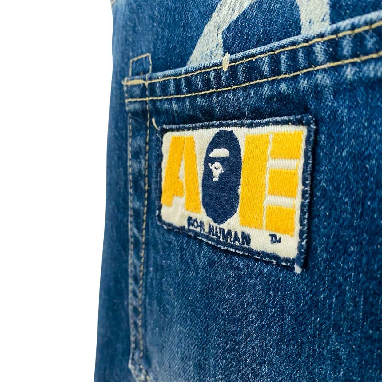 Bape BAPE Slim Fit Patch Work Jeans Size US 34 / EU 50 - 17 Thumbnail