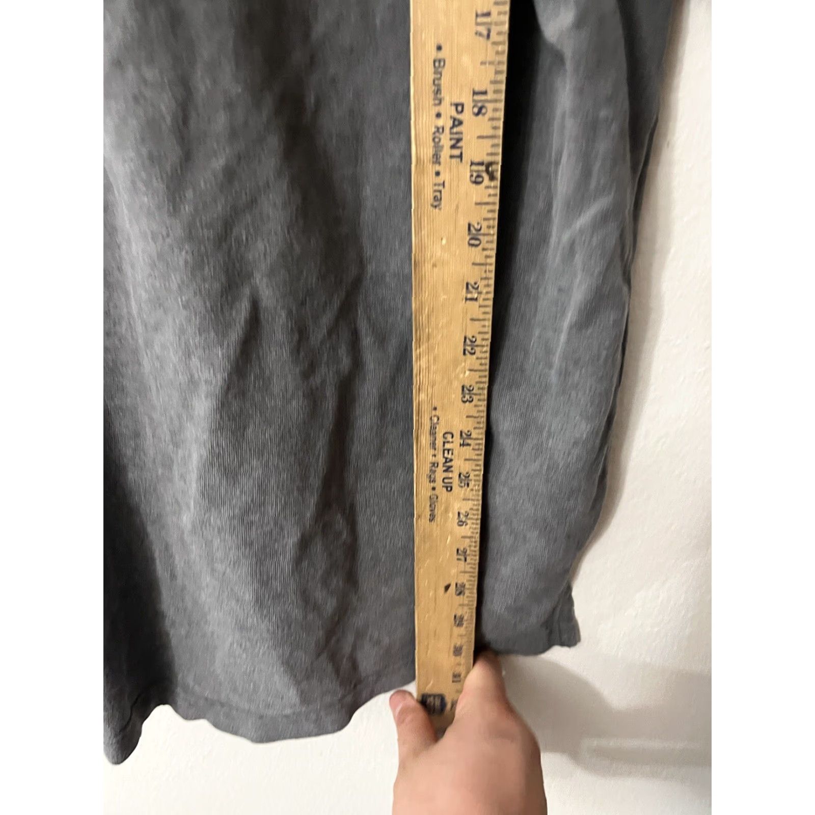 Van Heusen Men's Van Heusen Polo Shirt Short Sleeve Gray Solid Size Large Size US L / EU 52-54 / 3 - 4 Thumbnail