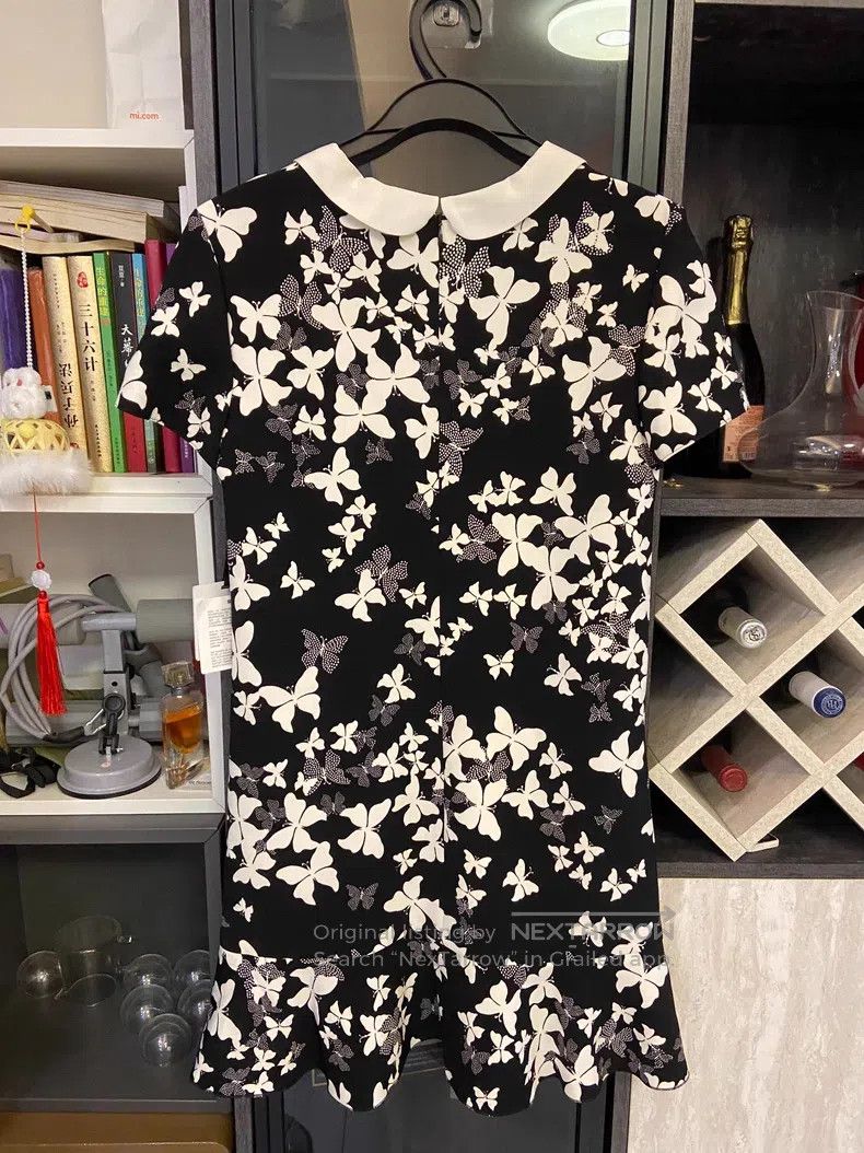 Valentino Valentino Butterfly print dress Size S / US 4 / IT 40 - 2 Thumbnail