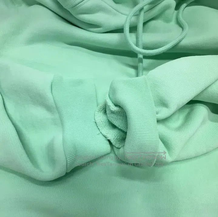 Balenciaga Balenciaga Green Logo Hooded Sweatshirt for Men. Size US M / EU 48-50 / 2 - 7 Thumbnail