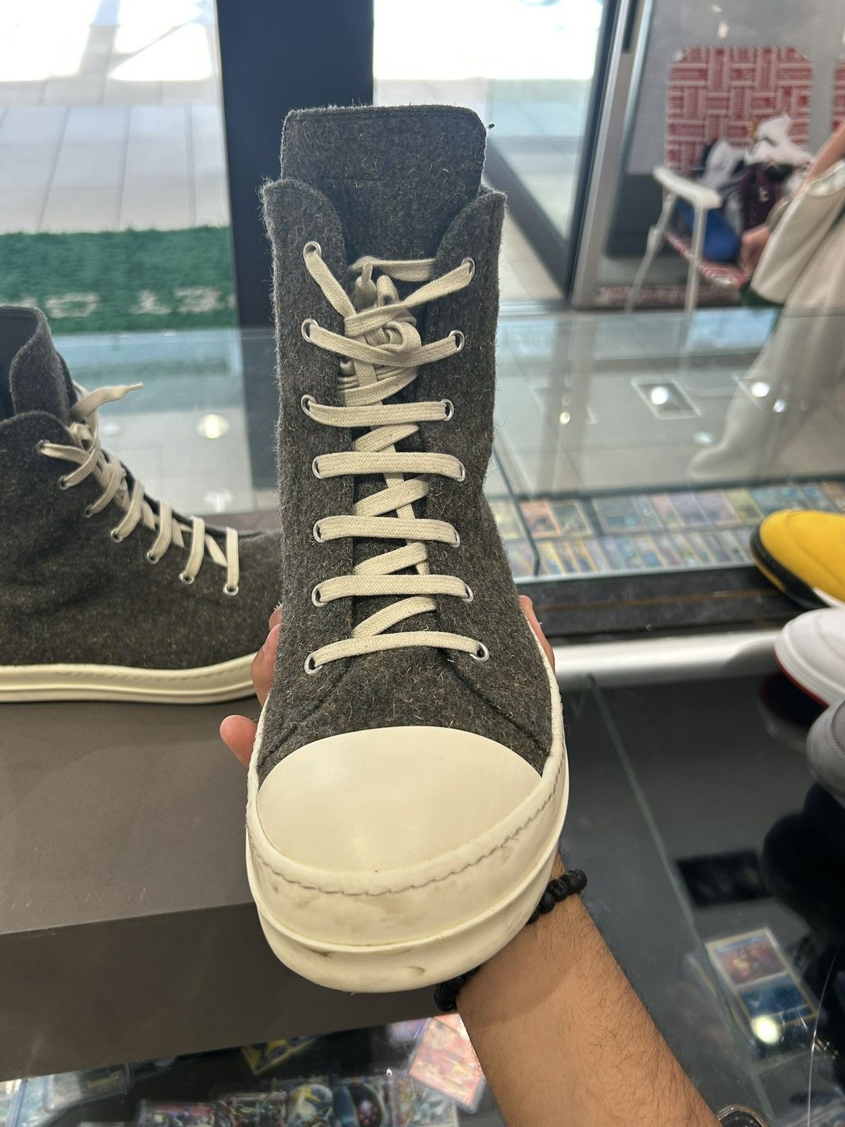Rick Owens Rick owens green bosco high top Size US 12 / EU 45 - 3 Thumbnail