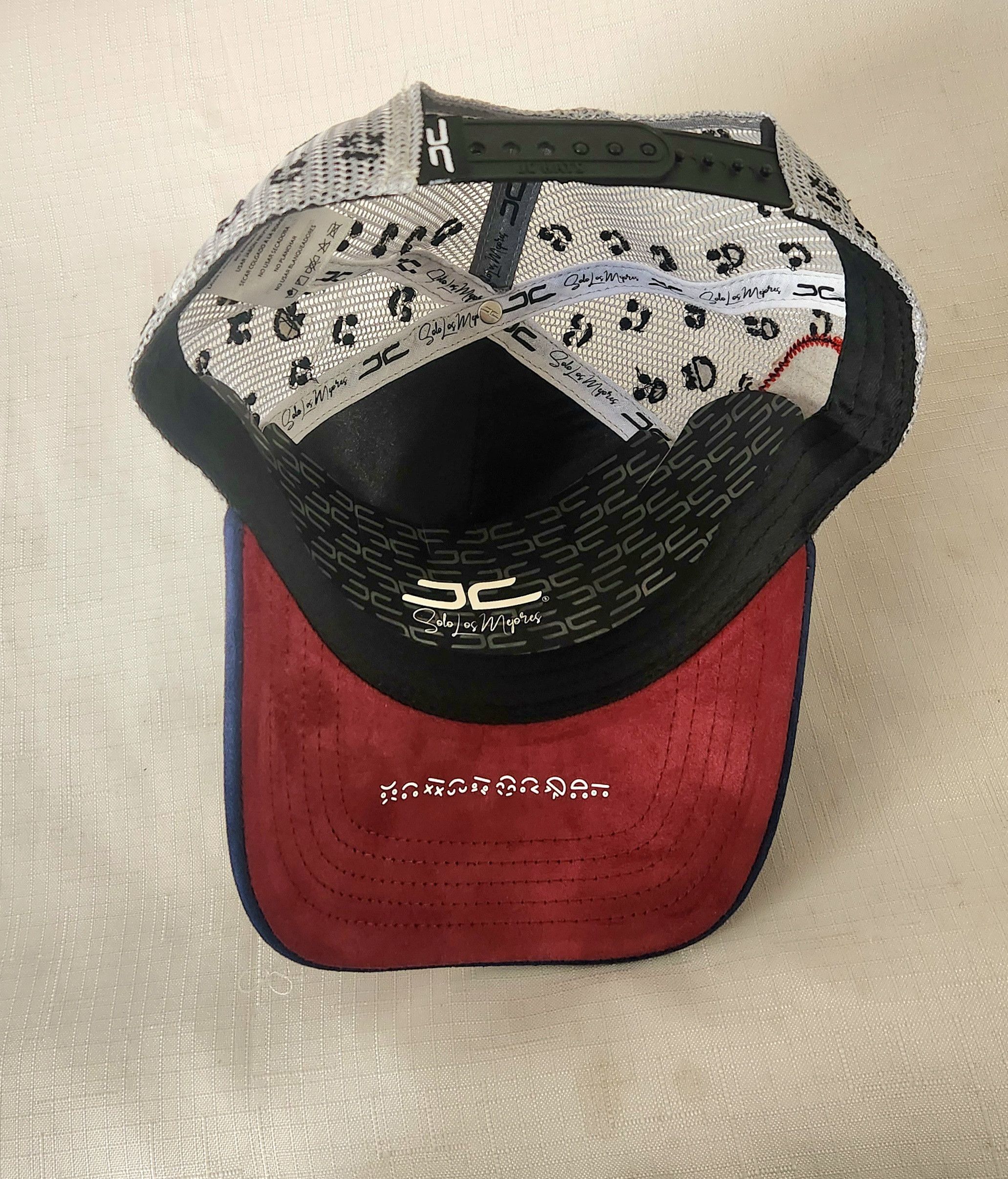 Other JC hats White Navy colorblock Beautiful Disaster Snapback Size ONE SIZE - 6 Thumbnail
