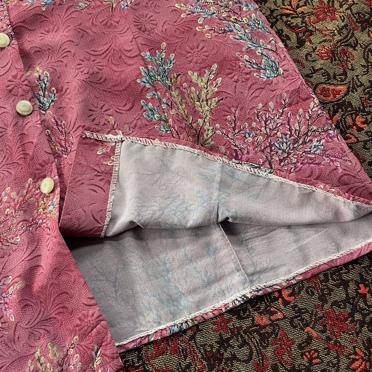 Seditionaries Japanese OPV Floral Silky Shirt Size US M / EU 48-50 / 2 - 7 Thumbnail