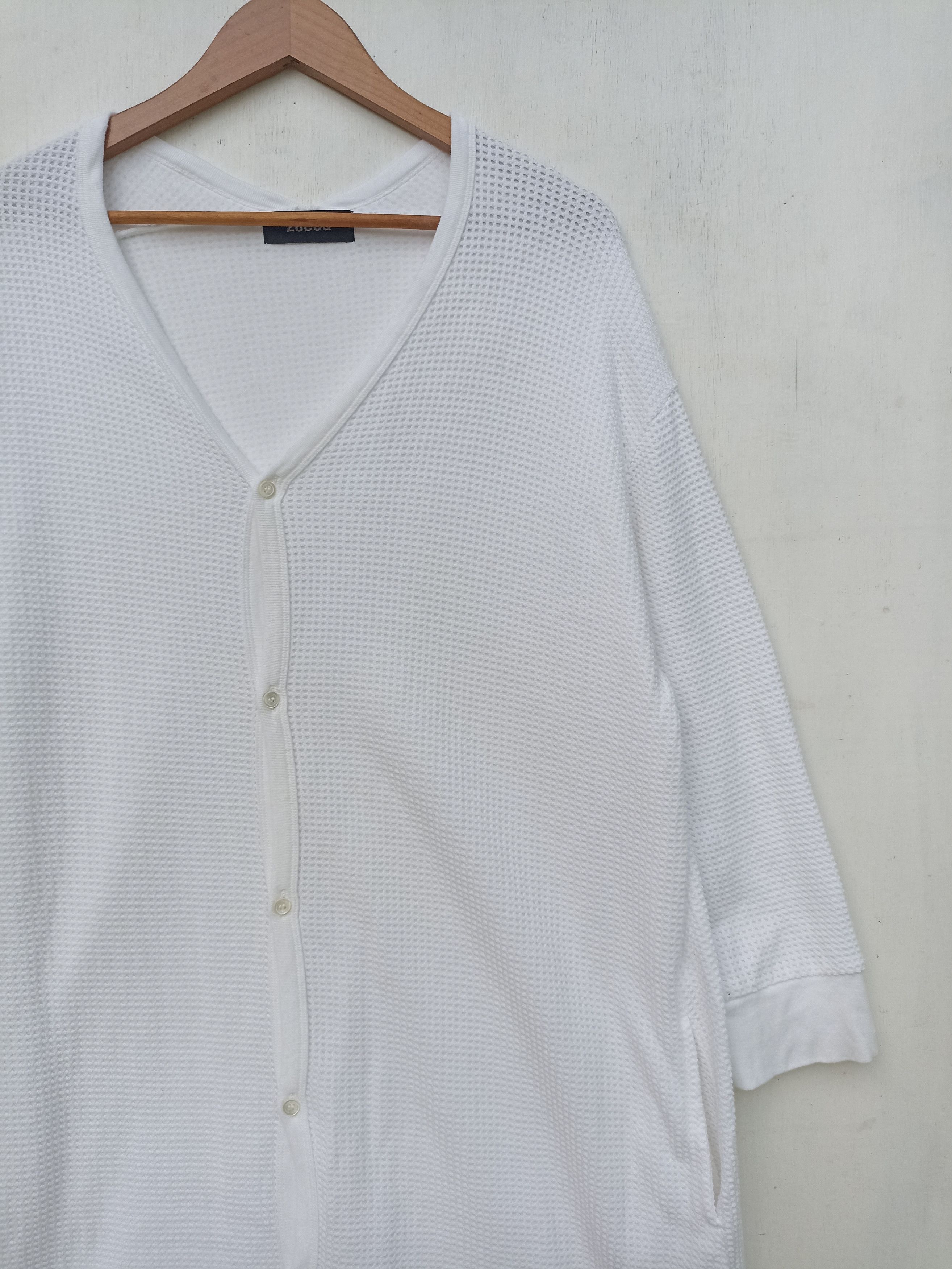 CABANE de ZUCCa × Issey Miyake × Zucca Zucca Cardigan by Issey miyake Zucca Long Cardigan Size US M / EU 48-50 / 2 - 2 Thumbnail
