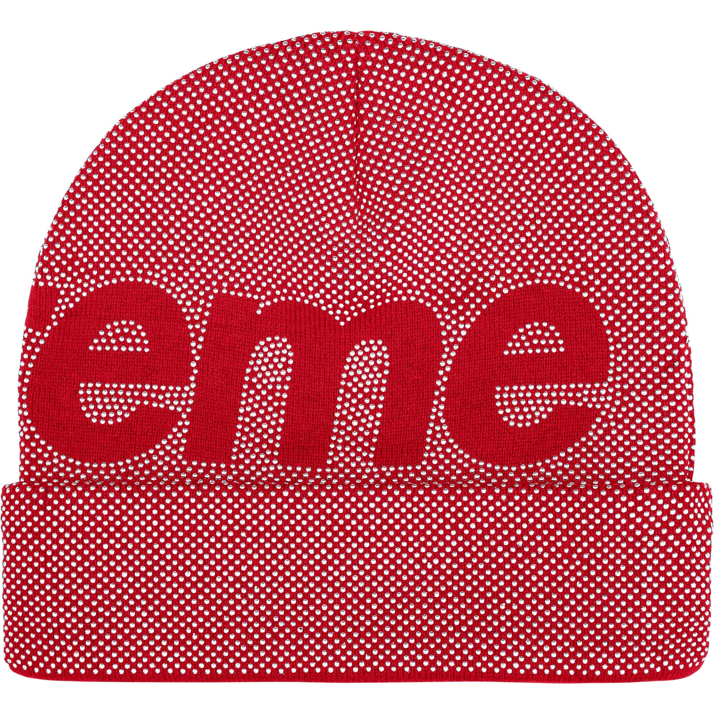 Supreme Supreme Studded Knockout Big Logo Beanie Size ONE SIZE - 2 Thumbnail