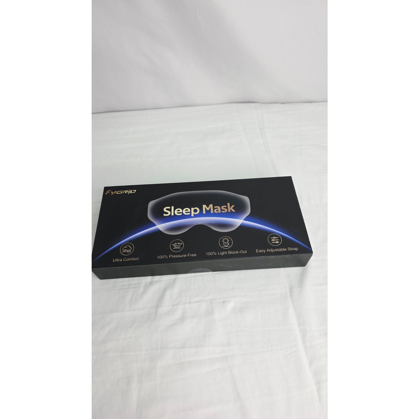 Other Black 3D Eye Mask Sleep Mask Light Block-Out Eye Mask Size ONE SIZE - 9 Thumbnail