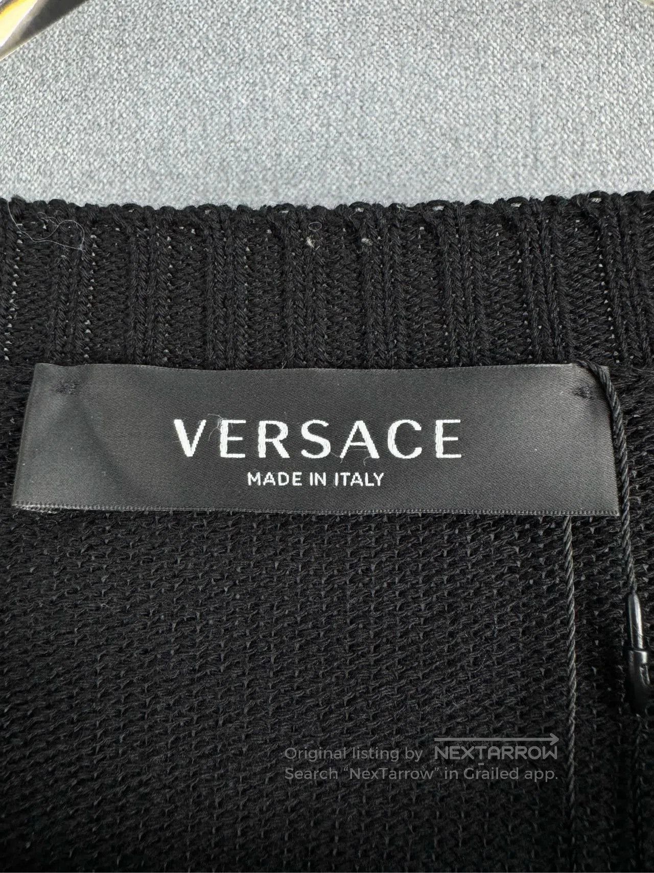Versace VERSACE Medusa Embroidered Sweater. Size US M / EU 48-50 / 2 - 3 Thumbnail