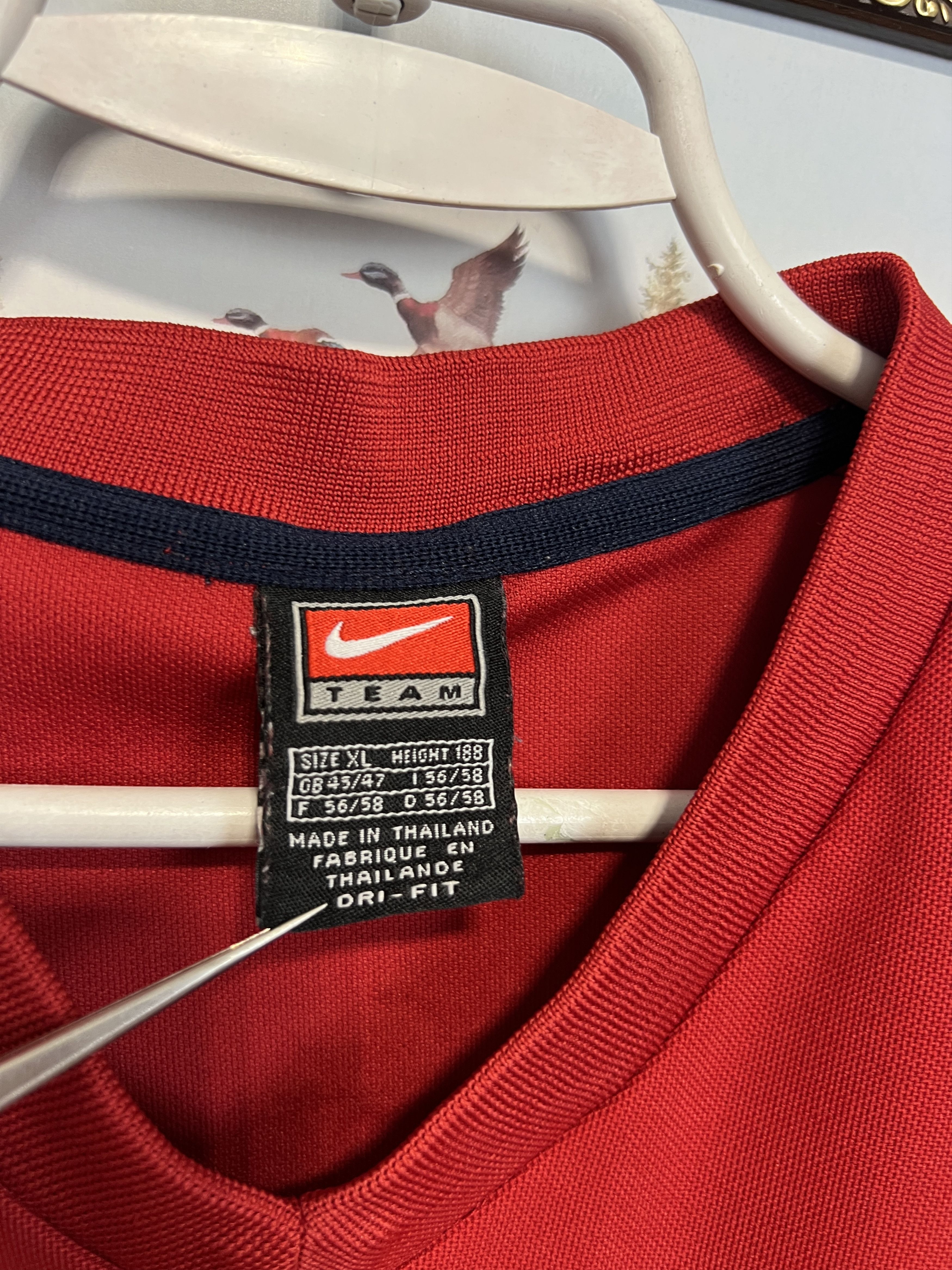 Nike Arsenal Football Shirt Soccer Player Issue #7 Pires Jersey Size US XL / EU 56 / 4 - 6 Thumbnail