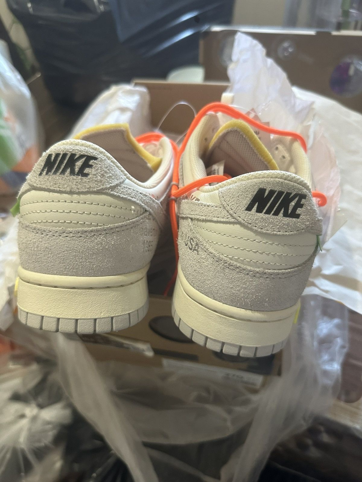 Nike × Off-White Off white dunk low lot 11 size 9 Size US 9 / EU 42 - 10 Thumbnail