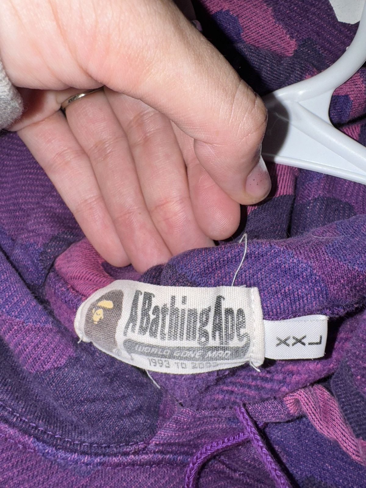 Bape bape hoodie Size US XXL / EU 58 / 5 - 7 Thumbnail