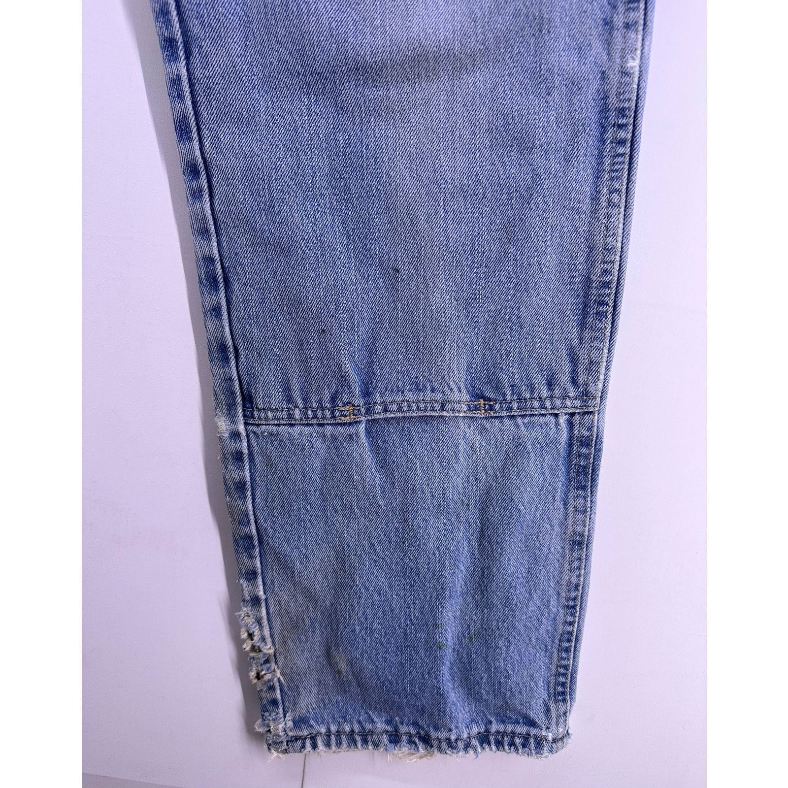 Dickies Blue Dickies Rough Patched Demin Jeans Size 36/34 Size US 36 / EU 52 - 5 Thumbnail