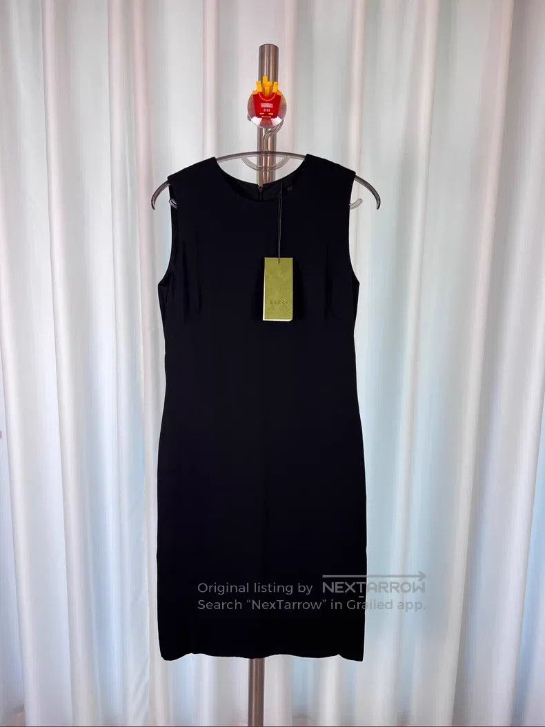 Gucci Gucci Black sleeveless dress Size S / US 4 / IT 40 - 1 Thumbnail