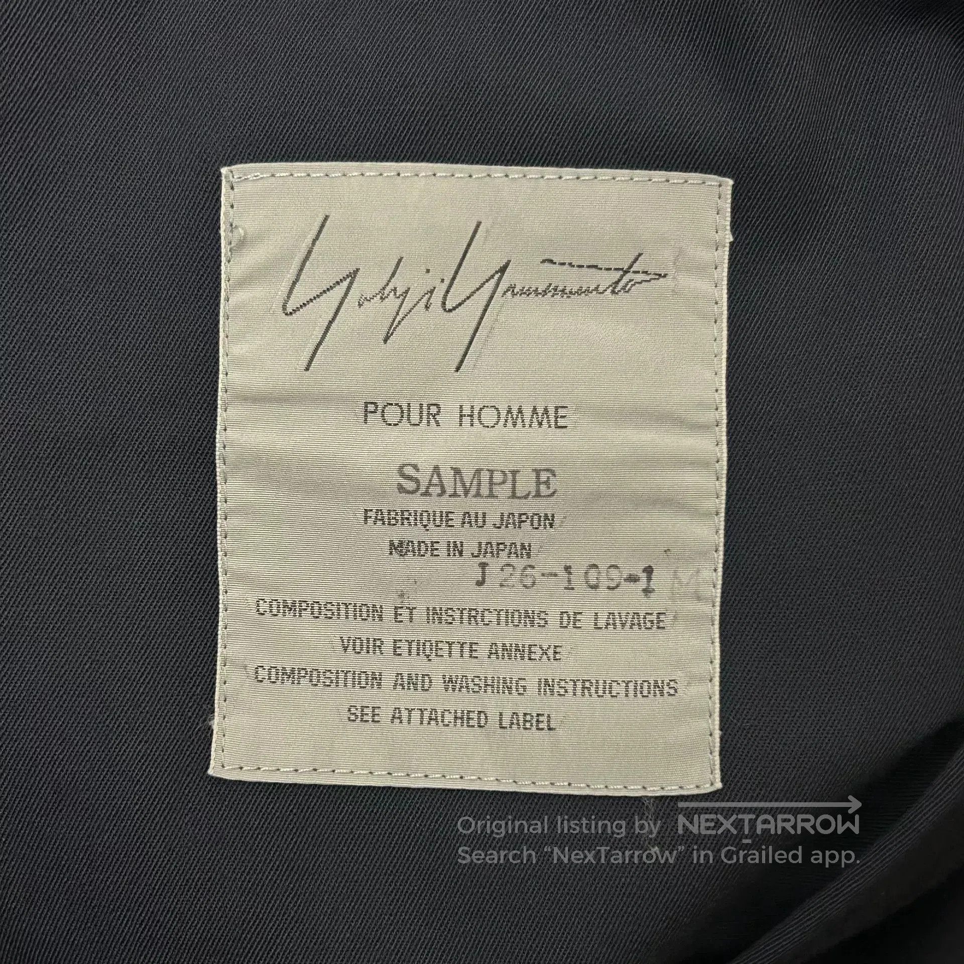 Yohji Yamamoto yohji yamamoto draped hem suit jacket. Size US M / EU 48-50 / 2 - 5 Thumbnail