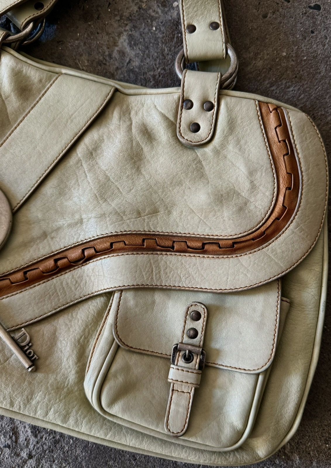 Dior Dior - John Galliano - SS2006 - Gaucho Saddle Hand Bag Size ONE SIZE - 16 Thumbnail