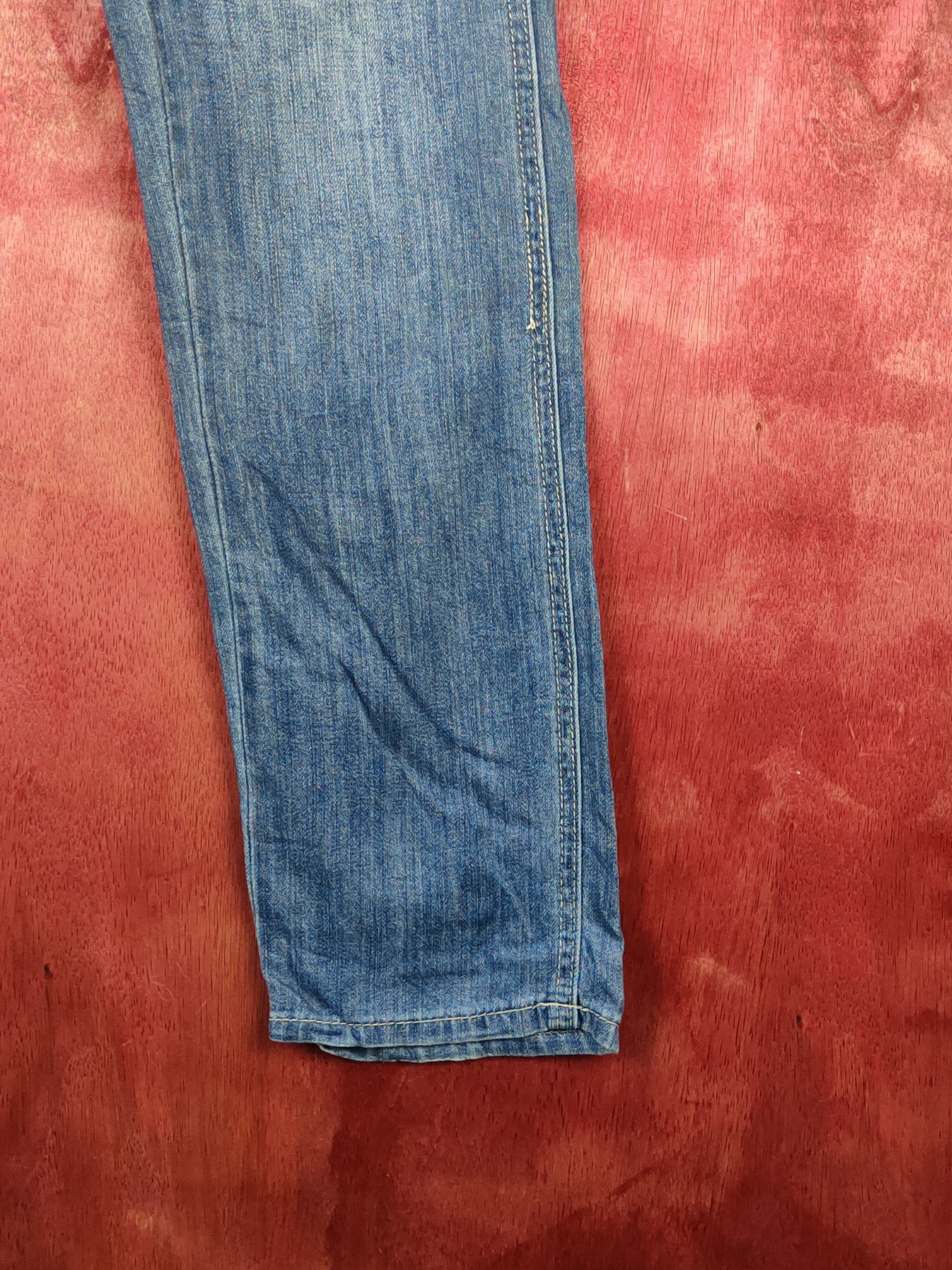 Japanese Brand Japanese Brand Blue Distressed Ripped Jeans #S1807 Size 30" / US 8 / IT 44 - 6 Thumbnail