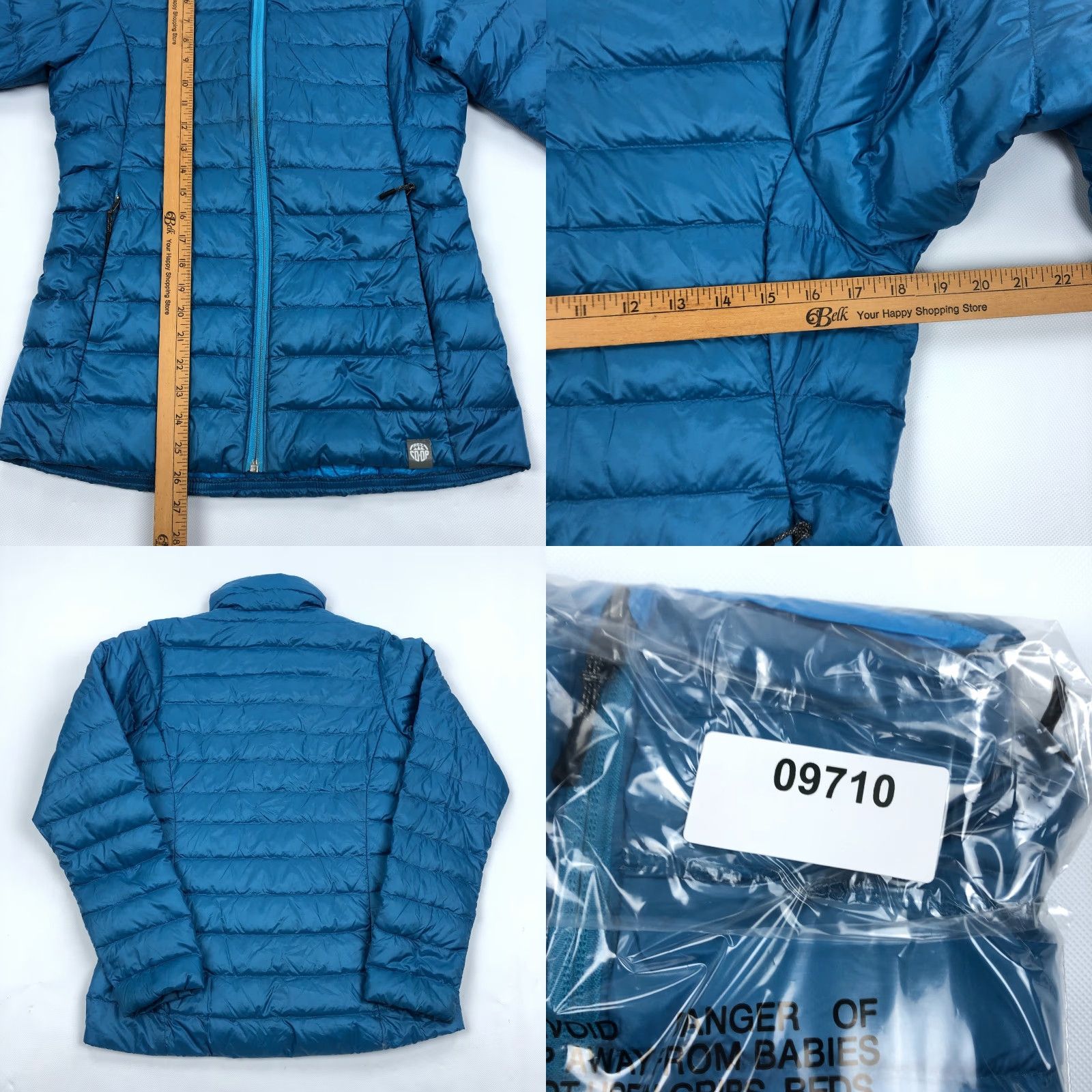 Vintage REI Coop Down Puffer Jacket Womens Small Blue Size S / US 4 / IT 40 - 8 Thumbnail