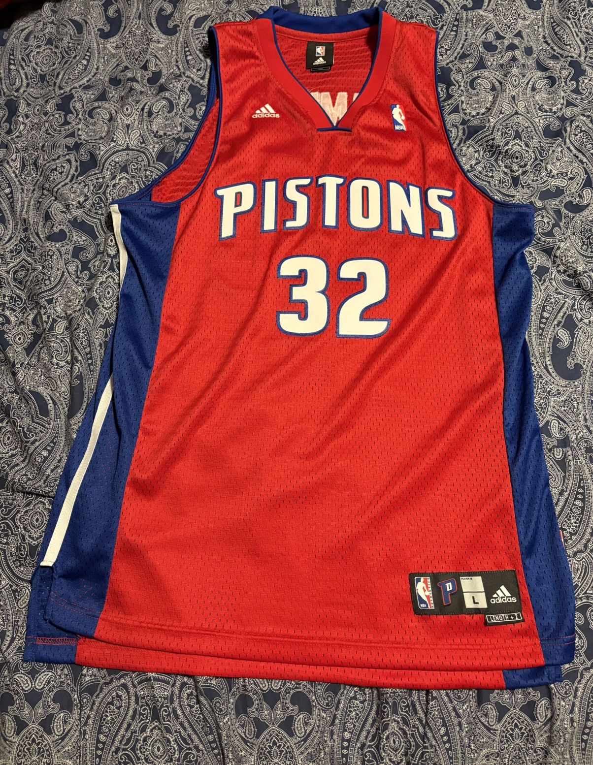 Adidas × NBA Detroit Pistons Authentic NBA Jersey Richard Hamilton Size US XL / EU 56 / 4 - 1 Thumbnail
