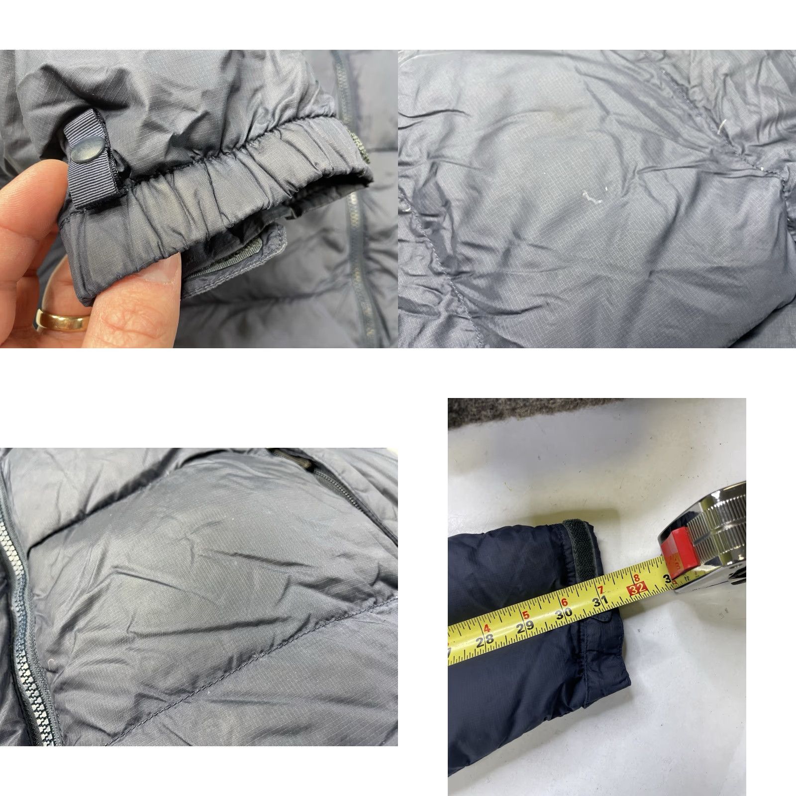 The North Face VINTAGE The North Face Nuptse 700 Puffer Jacket Coat Mens L Navy TNF Retro Blue Black Jacket Size US L / EU 52-54 / 3 - 8 Thumbnail