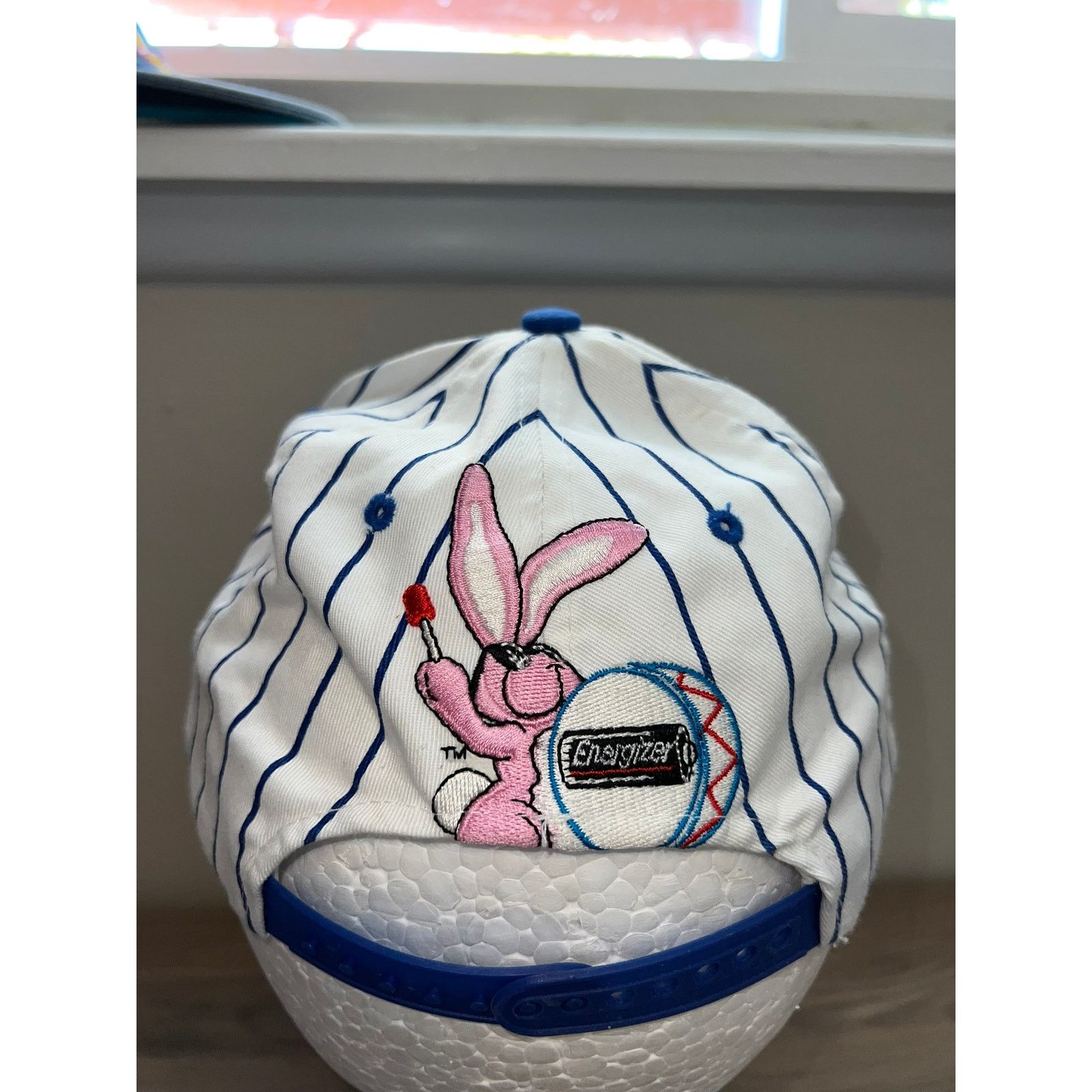 Vintage Vintage E.B. Energizer Bunny White Promo Hat Snapback VTG OS Size ONE SIZE - 5 Thumbnail