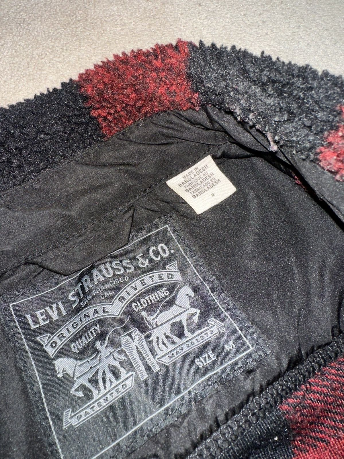 Levi's × Vintage Levis Shacket Buffalo Plaid Men’s Size Medium Size US M / EU 48-50 / 2 - 6 Thumbnail