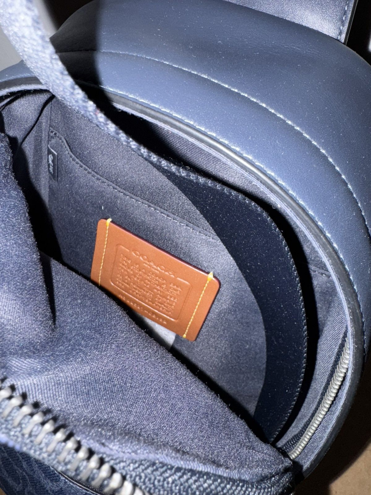 Coach Coach Denim Colored West Pack Sling Bag Size ONE SIZE - 3 Thumbnail