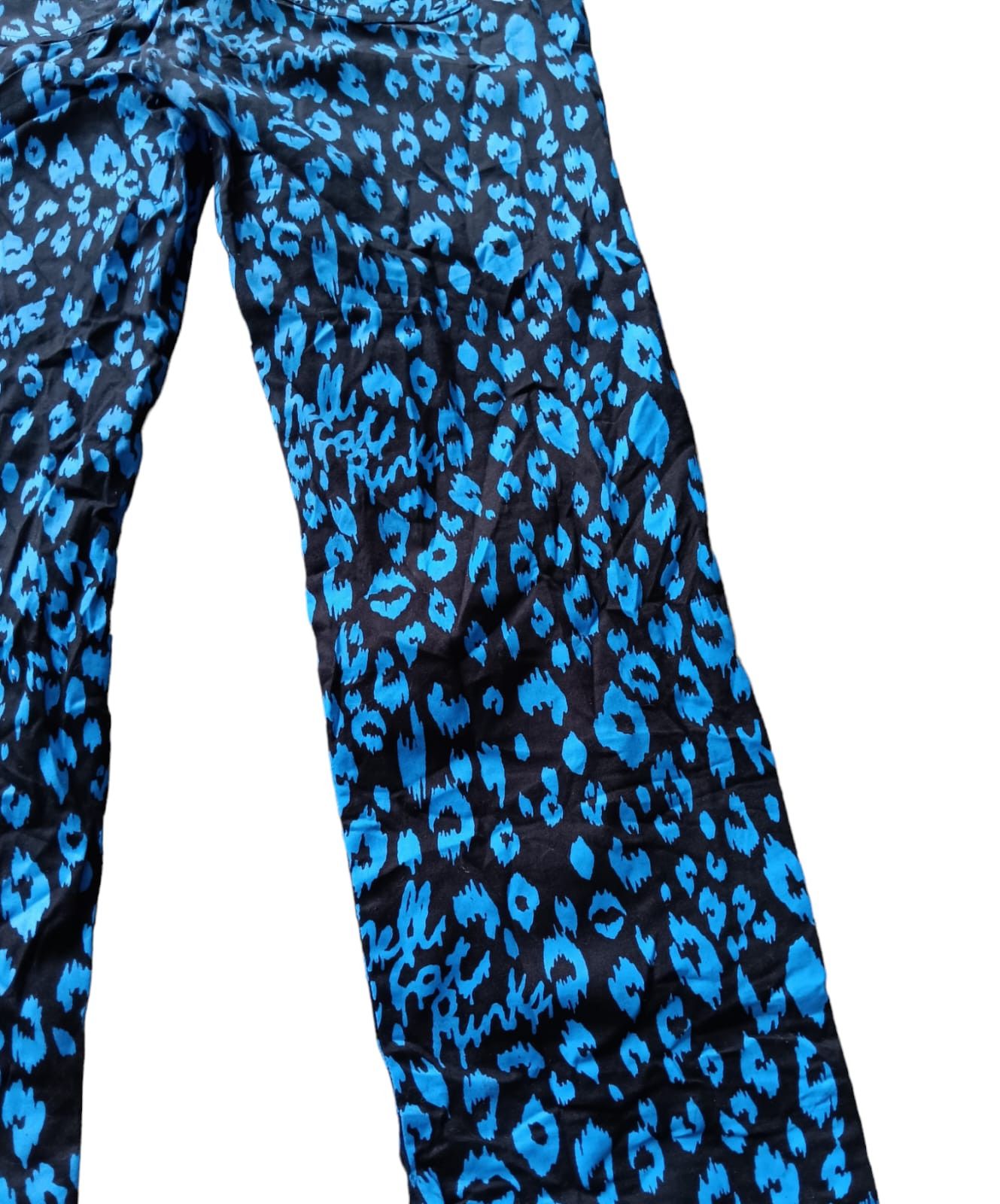 Japanese Brand Unisex Hellcat Punk Leopard Wax Pants Size US 30 / EU 46 - 11 Thumbnail