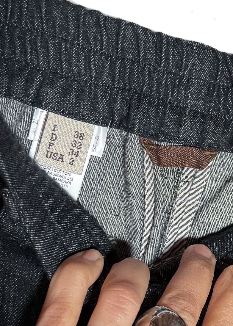 Brunello Cucinelli Brunello Cucinelli High Waisted Blue Black Jogger Jeans Size 26" / US 2 / IT 38 - 5 Thumbnail