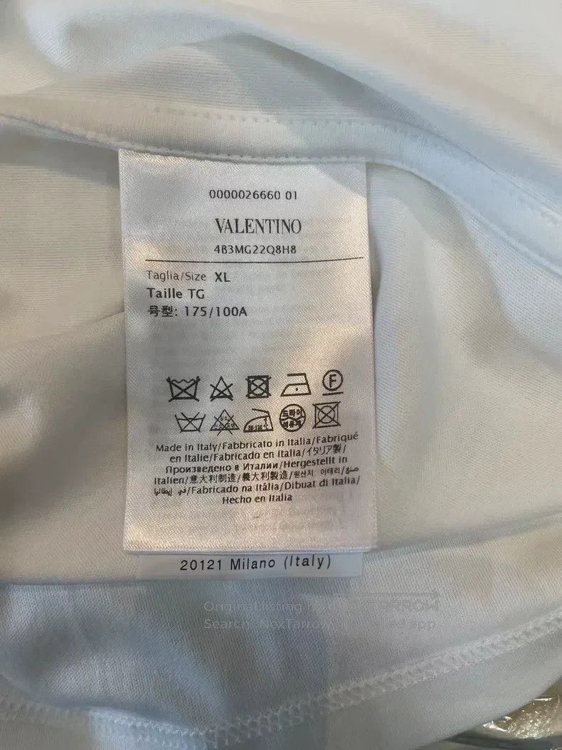 Valentino Valentino White butterfly T-shirt Size XL / US 12-14 / IT 48-50 - 5 Thumbnail