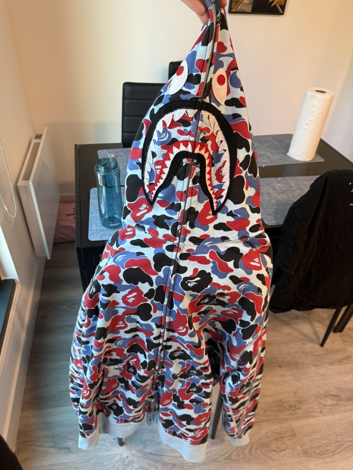 Bape Bape X Chicago Fullzip Hoodie Size US XXL / EU 58 / 5 - 3 Thumbnail