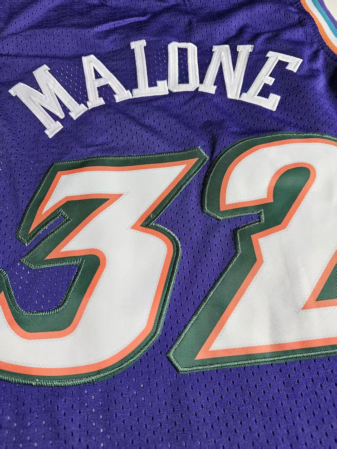 NBA Utah Jazz 32 Karl Malone Jersey Size US XL / EU 56 / 4 - 4 Thumbnail