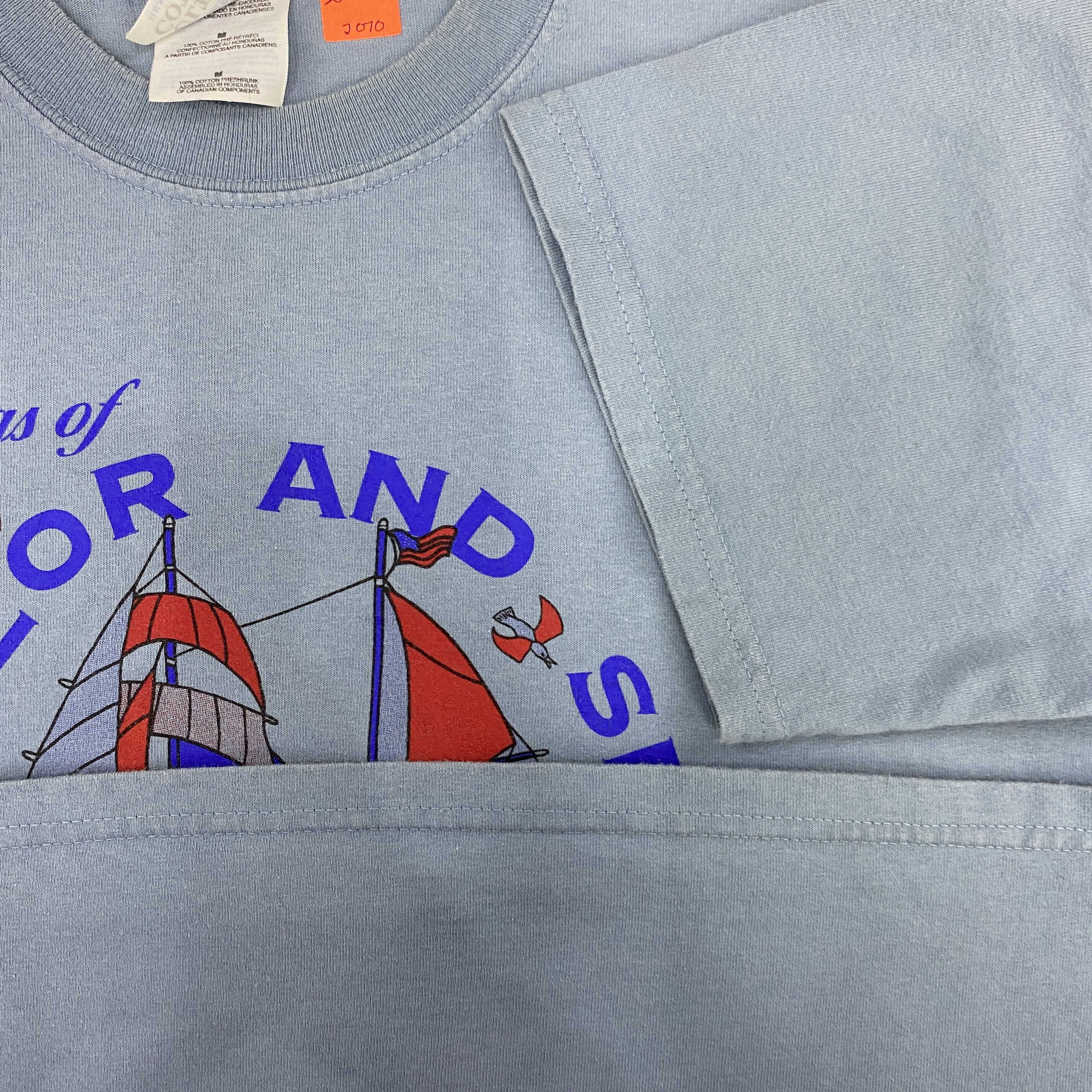 Gildan Vintage Song Of Sailor And Sea 2000-2001 Tshirt - J070 Size US M / EU 48-50 / 2 - 8 Thumbnail