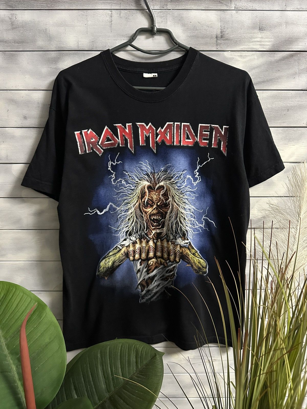 Iron Maiden Rare Vintage T-Shirt Iron Maiden Skull Rock Band Size US M / EU 48-50 / 2 - 1 Thumbnail