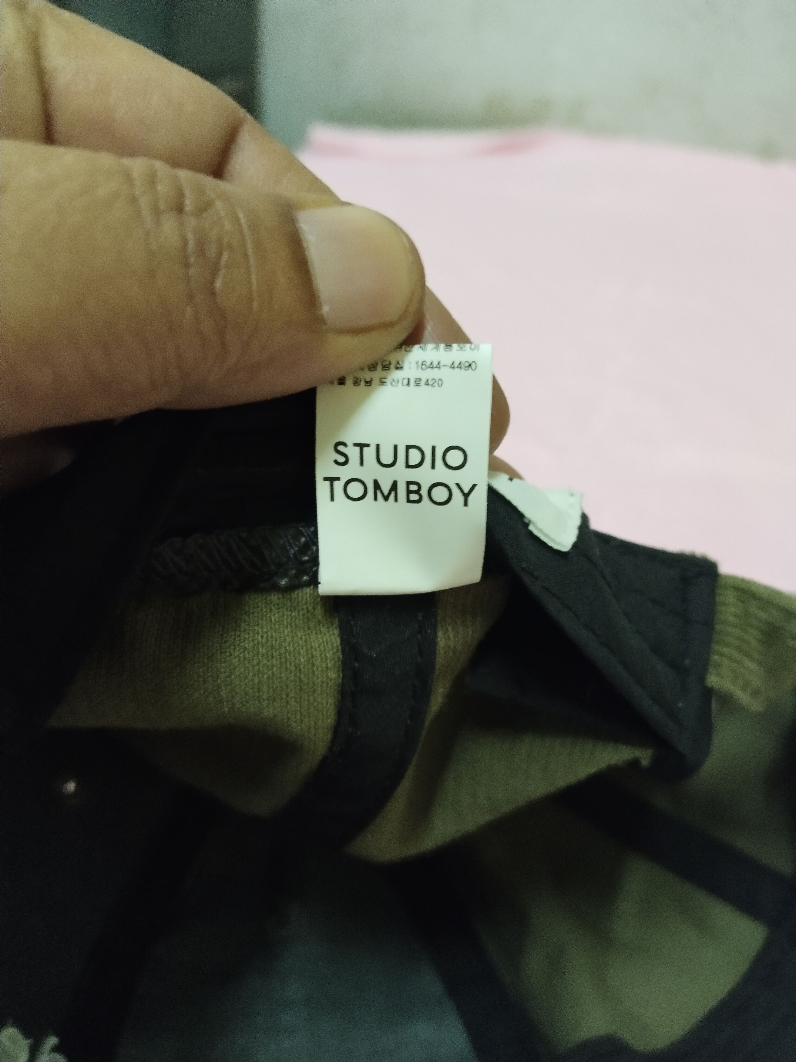 Japanese Brand STUDIO TOMBOY GAGNAM STYLE CUDUROY HAT Size ONE SIZE - 10 Thumbnail