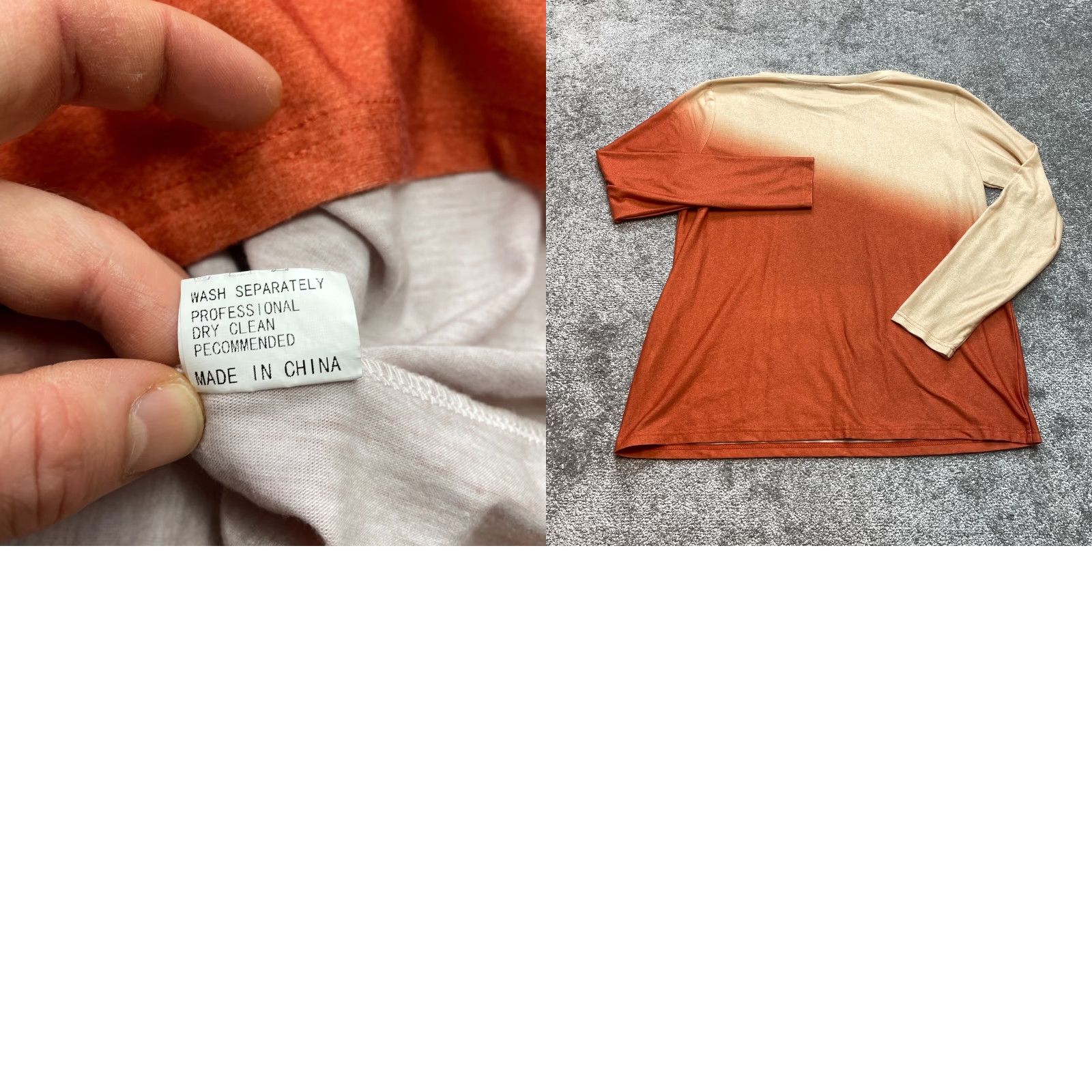 Vintage Unbranded Shirt Adult XL Orange Crew Neck Long Sleeve Cat Nurse Graphic Tee Size US XL / EU 56 / 4 - 8 Thumbnail