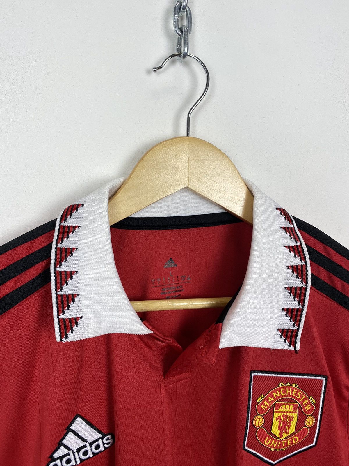 Adidas Adidas Manchester United 2022/2023 Football Shirt Jersey Top Size US L / EU 52-54 / 3 - 5 Thumbnail