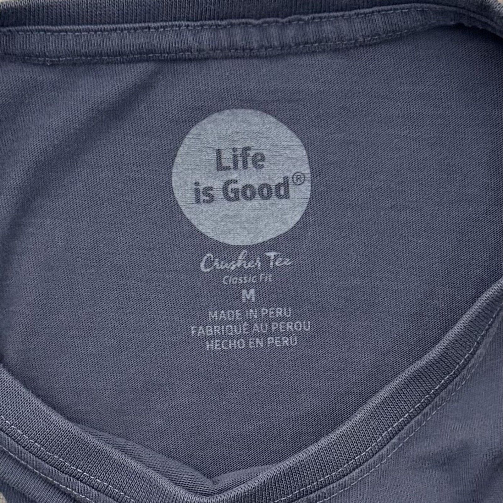 Life is Good Life Is Good Shirt Chocolate Doesnt Ask Silly Questions M Size M / US 6-8 / IT 42-44 - 7 Thumbnail