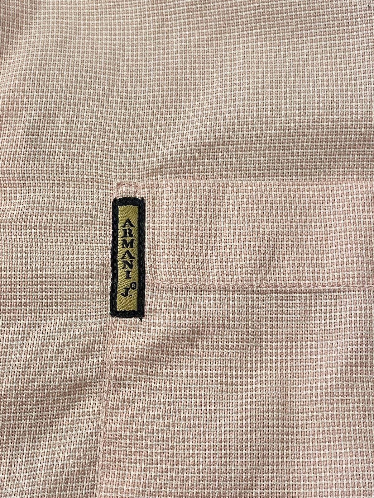 Armani Vintage Armani Jeans Shirt Mens Short Sleeve Button Up AJ Size US L / EU 52-54 / 3 - 7 Thumbnail