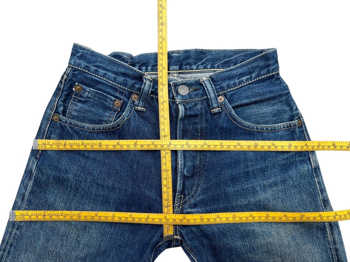 Vintage Full Count Selvedge Distressed Denim Jeans 25x29