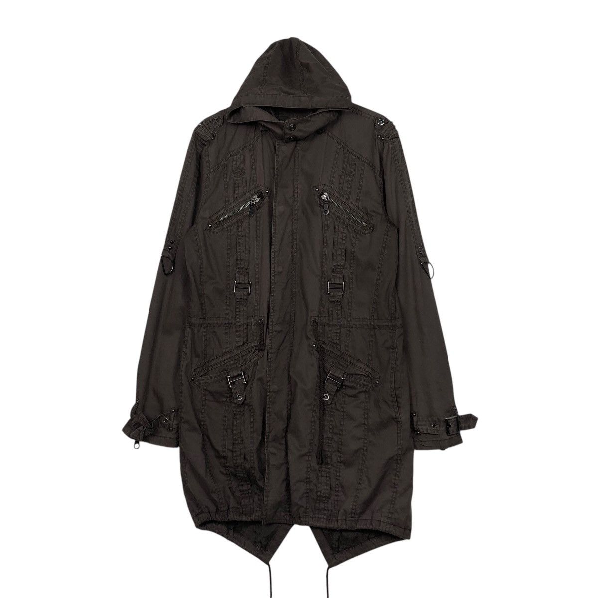 In The Attic 📌Vintage Parka Jacket Fish Tail Chore In The Attic Punk Size US L / EU 52-54 / 3 - 2 Thumbnail
